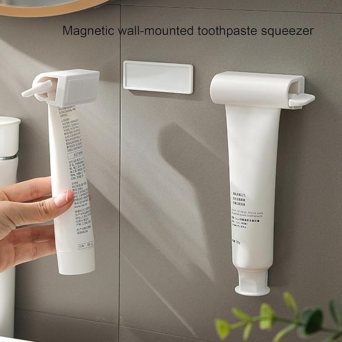Toothpaste tube holder & squeezer/حامل و عصارة أنبوب معجون الأسنان