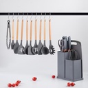 SILICONE KITCHENWARE-SET 19PCs /