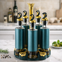 Rotating oil storage organizer/منظم حفظ الزيوت الدوار 