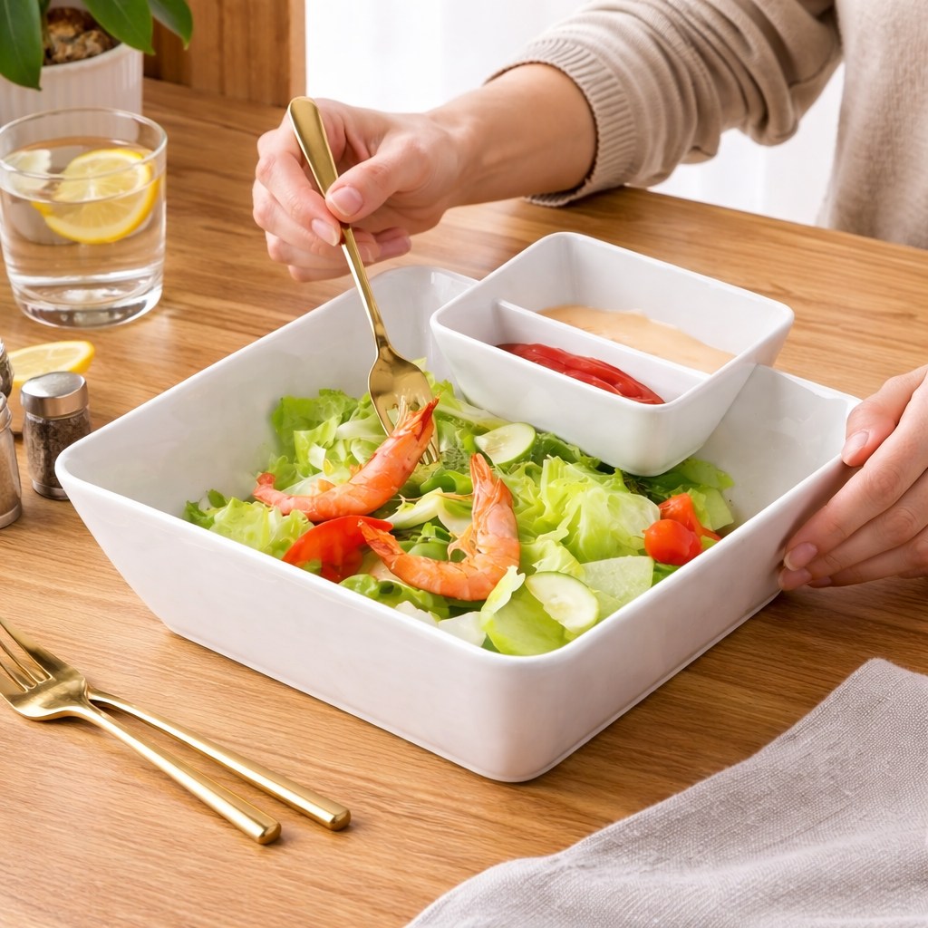 SALAD BOWL SET/طقم  وعاء السلطة