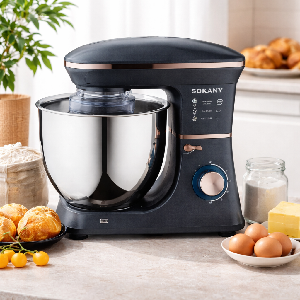 SAYONA STAND MIXER 10L /عجانة سايونا متعددة الاستخدام سعة 10 لتر