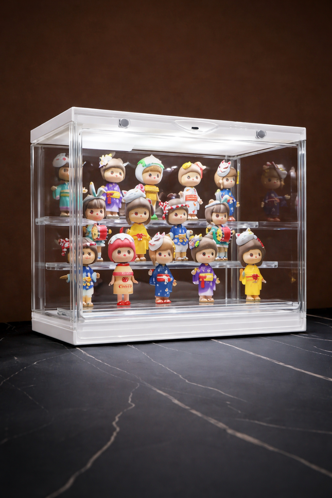 Transparent Figure Display Storage Box/صندوق تخزين لعرض المجسمات شفاف