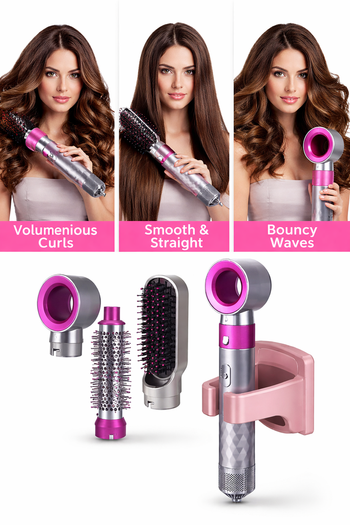 HOT AIR STYLER  3 in 1/جهاز تصفيف وتجعيد الشعر 3 في 1