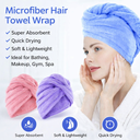 QUICK DRY HAIR TOWEL CAP 1 PC /قبعة منشفة سريعة الجفاف للشعر