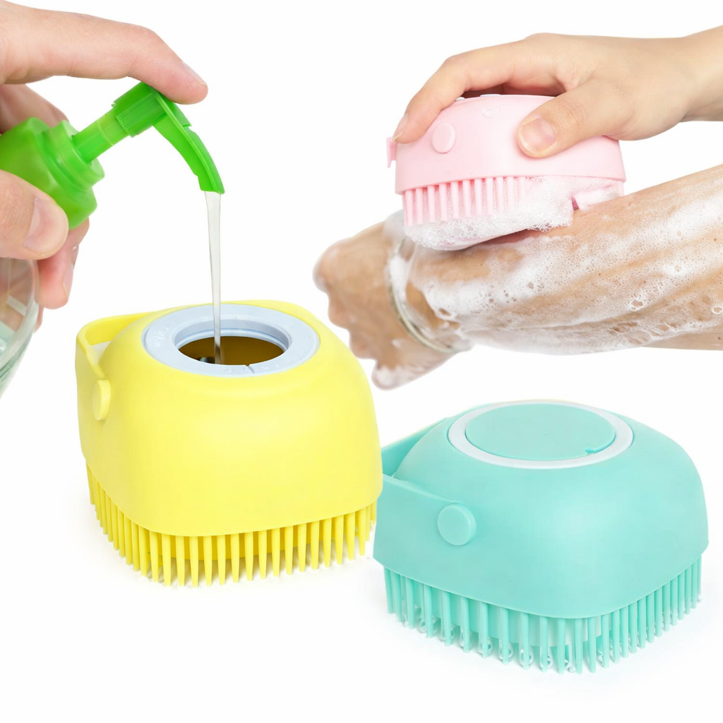 SILICONEMASSAGE BATH BRUSH/فرشاة التدليك السيلكون