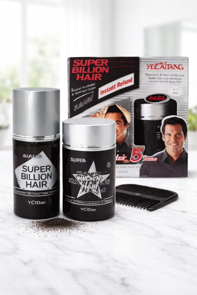 SUPER BILLION HAIR/الياف سد فراغات الشعر