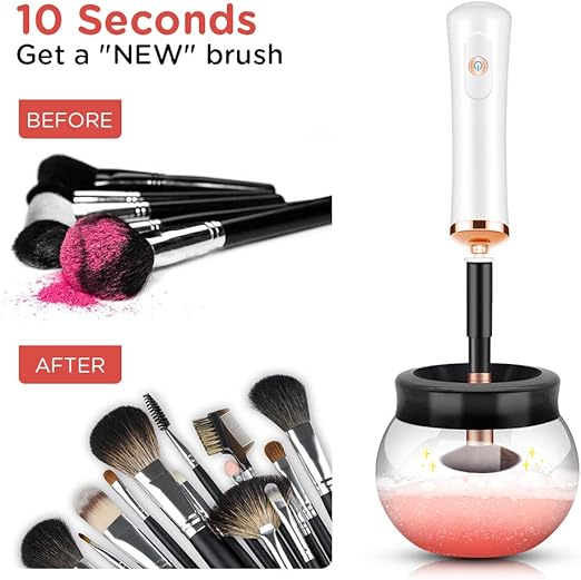 clean and dry makeup brush/جهاز تنظيف وتجفيف فرش المكياج