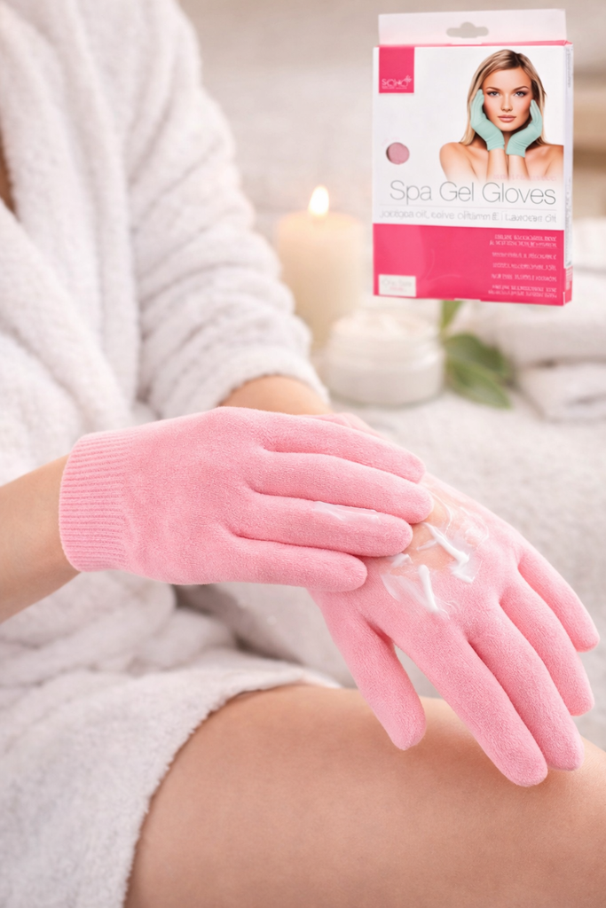 spa gel gloves/قفازات جل سبا
