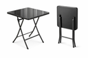  80cm Foldable Glass Square Table/طاولة زجاجية مربعية قابلة للطي 80 سم