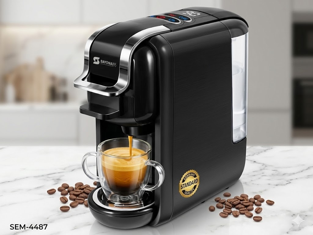 Sayona capsule coffee maker 4487/ماكينة صنع القهوة  كبسولات سايونا
