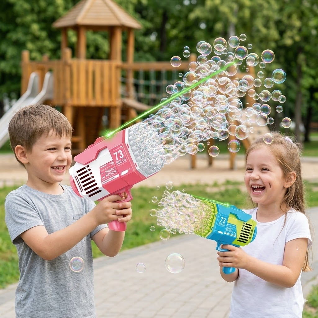 TA-42720 BATTERY BUBBLE GUN / مسدس الفقاعات