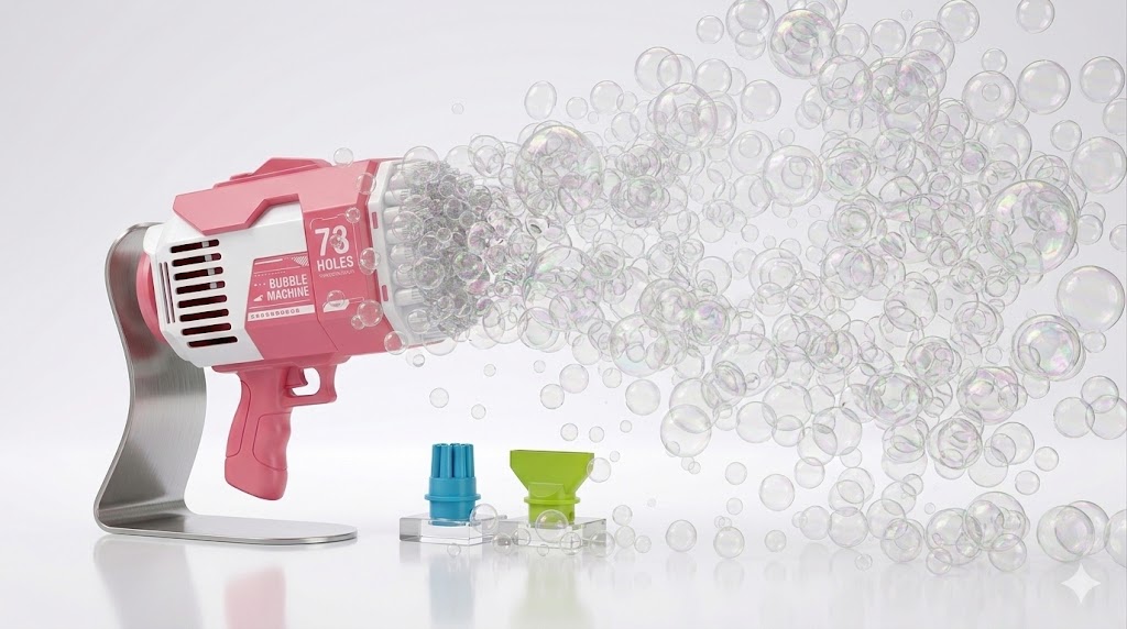 TA-42720 BATTERY BUBBLE GUN / مسدس الفقاعات