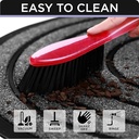 Coir and Rubber Entryway Lawn Semicircle Doormat 60*90CM/سجادة الباب للمدخل نصف دائرية 