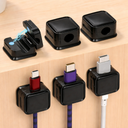 4PCs Rotatable Magnetic Cable Clip/4 قطع من مشابك الكابلات المغناطيسية الدوارة