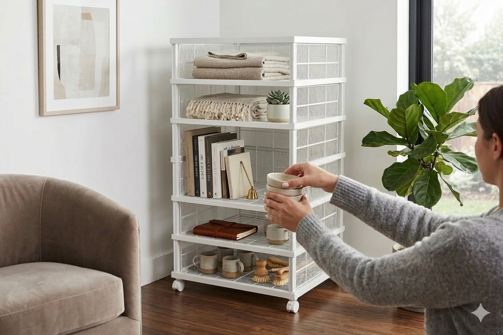 NA-75676-P PLASTIC-SHOE-CABINET