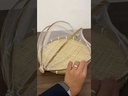 BAMBOO FOOD COVER SMALL SIZE/غطاء طعام من الخيزران، صغير الحجم