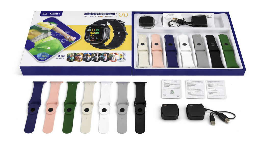 SMART WATCH COMBO SET /طقم ساعة ذكية