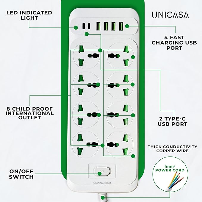 ANTI STATIC POWER SOCKET /   موزع كهرباء ( محول كهرباء)