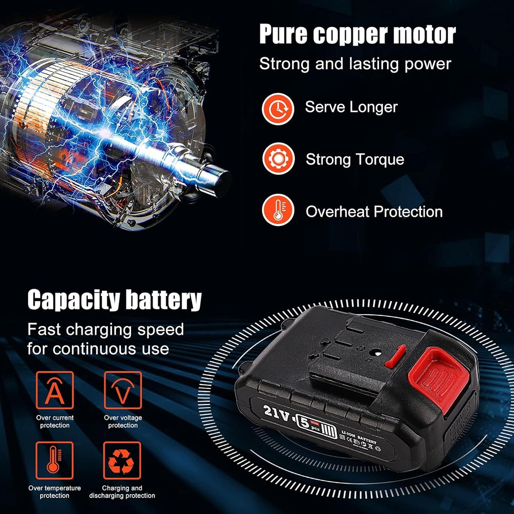 CHAIN-SAW / منشار يعمل بالشحن