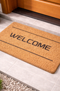 Coir and Rubber Entryway Welcome Doormat 38*58CM/سجادة الباب للمدخل 