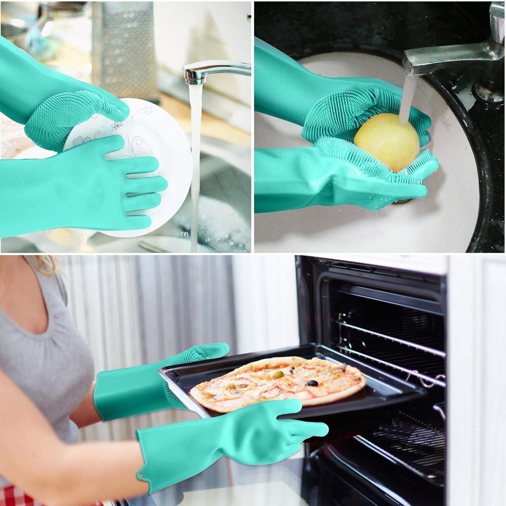 DISHES WASHING GLOVES /قفازات غسل الأطباق