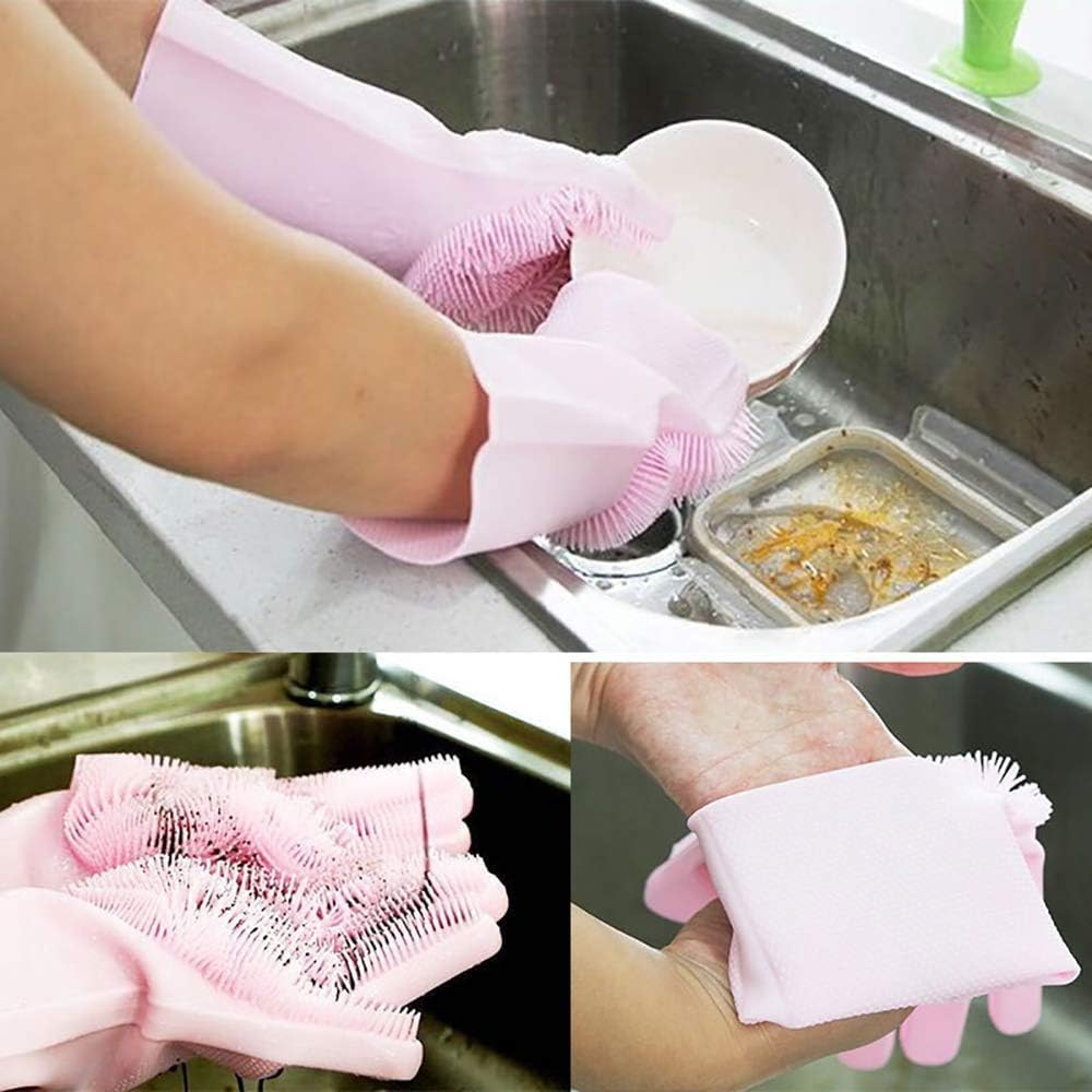 DISHES WASHING GLOVES /قفازات غسل الأطباق