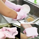 DISHES WASHING GLOVES /قفازات غسل الأطباق