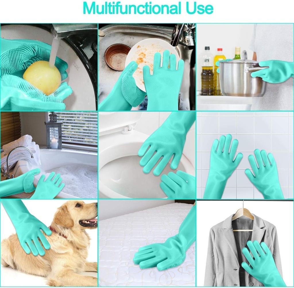 DISHES WASHING GLOVES /قفازات غسل الأطباق