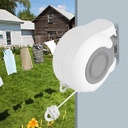 Dual retractable washing line / حبل غسيل مزدوج قابل للسحب