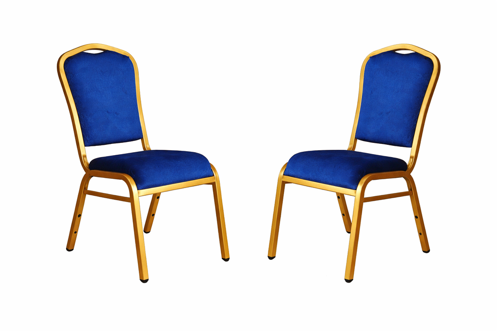 Luxury event chair - Navy blue, Velvet/كرسي فاخر للمناسبات - ازرق داكن مخمل