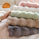 Luxurious Fur Sofa Cover SMALL SIZE 180*130 LIGHT COFFEE COLOR/غطاء أريكة من الفرو الفاخر مقاس صغير 180*130 لون القهوة الفاتح