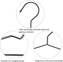 METAL CLOTHES HANGERS SET/مجموعة علاقات ملابس معدنية