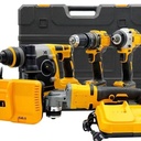 Multi-Function Power Tool Set - Chargeable Cordless Drill/مجموعة أدوات كهربائية متعددة الوظائف - مثقاب لاسلكي قابل للشحن