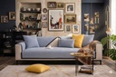 Non-slip Couch Cover Mat XXL BLUE COLOR /غطاء أريكة غير قابل للانزلاق، مقاس XXL، لون أزرق