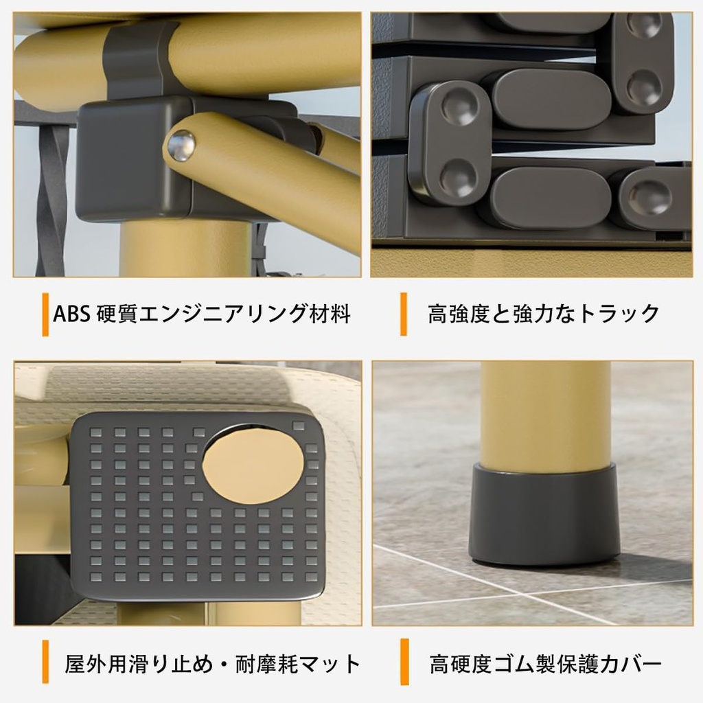 Outdoor Foldable Camping Table With 2 Chairs 53x50x50cm /طاولة تخييم خارجية قابلة للطي مع كرسيين 53x50x50 سم