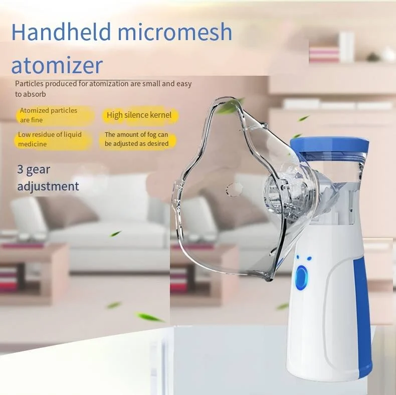 PORTABLE MESH NEBULIZER/جهاز استنشاق بخار محمول