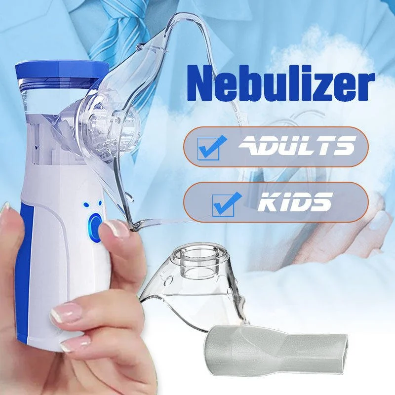 PORTABLE MESH NEBULIZER/جهاز استنشاق بخار محمول