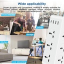 POWER SOCKET MODEL D13 6-Outlet + 3 USB + 1 TYPE C, 3M/مقبس طاقة 6منافذ + 3 USB  + واحد TYPE C بطول 3 امتار