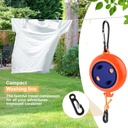 Portable Clothesline 10M/حبل غسيل محمول بطول 10 أمتار