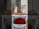  3-Tier Laundry Basket with Wheels /سلة غسيل وتنظيم 3 طبقات بعجلات 