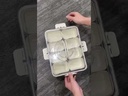  8-compartment portable snack container, or Spice Grid/علبة وجبات خفيفة محمولة بثمانية أقسام، أو شبكة توابل