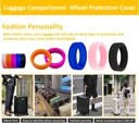  Caster protective cover 4PC / غطاء حماية العجلات