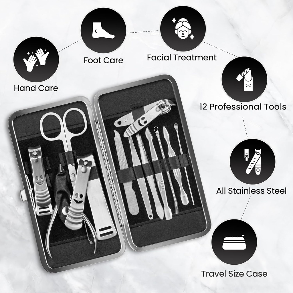  NAIL CLIPPER SET/مجموعة مقص اظافر