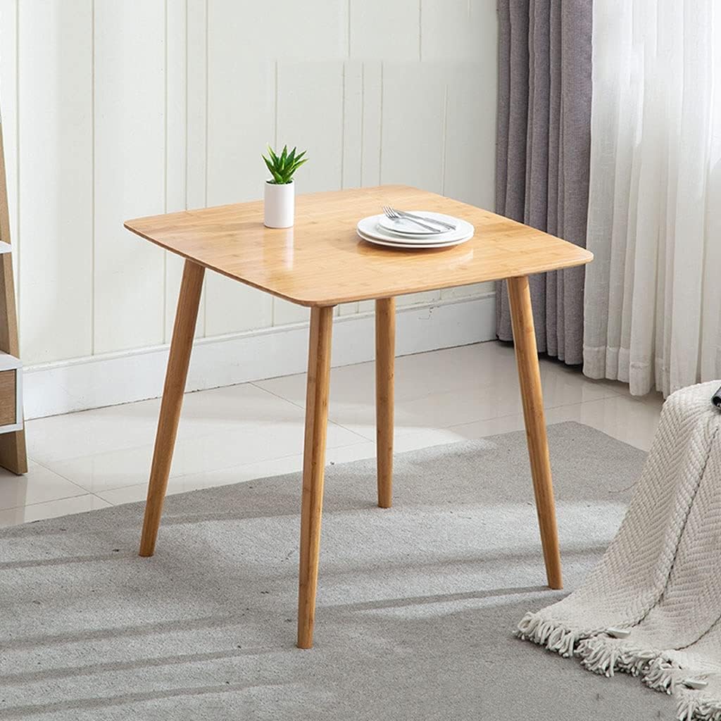 Square Wood Table / طاولة خشبية مربعية