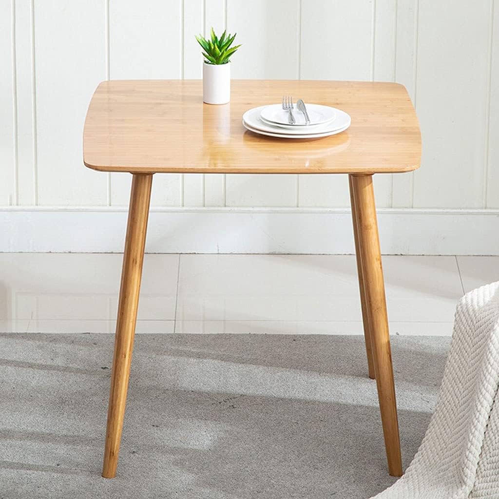 Square Wood Table / طاولة خشبية مربعية
