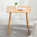 Square Wood Table / طاولة خشبية مربعية