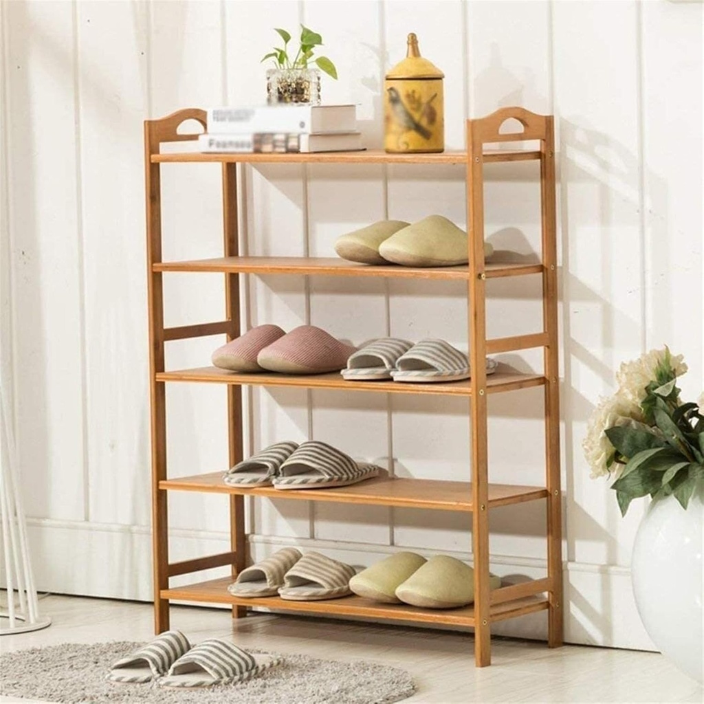  5-layer shoe rack 68*24*83 /رف أحذية خشبي  5 رفوف