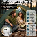 USB Rechargeable Portable Fan /مروحة محمولة قابلة لإعادة الشحن عبر منفذ USB