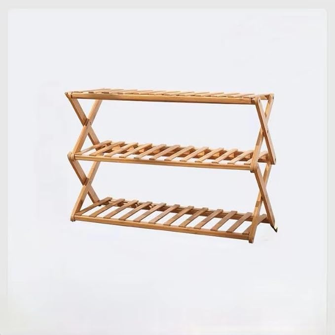 WOODEN SHOE RACK/رف احذية خشبي