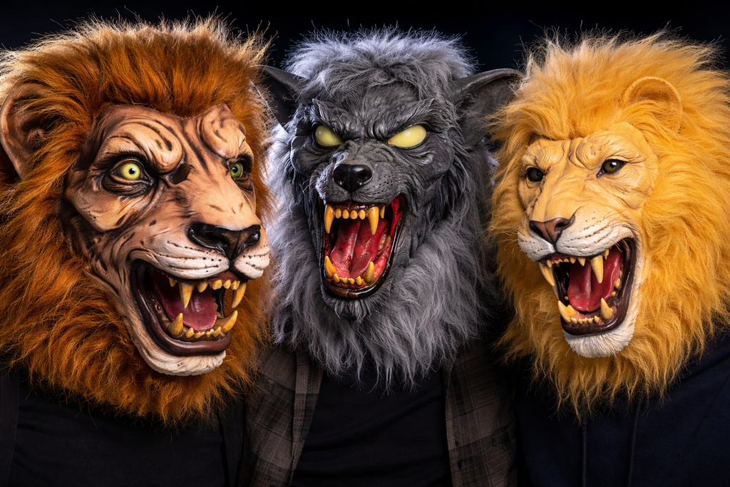 Animal masks/ قناع  الوحوش